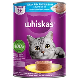 WHISKAS® Ocean Fish Flavour Loaf Wet Cat Food image