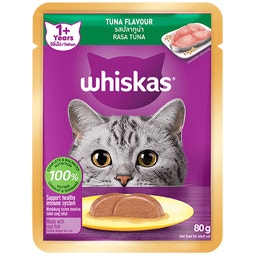 WHISKAS® 1+ Years Tuna Flavour image
