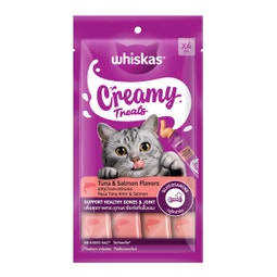 WHISKAS® Creamy Treats – Tuna & Salmon Flavors image